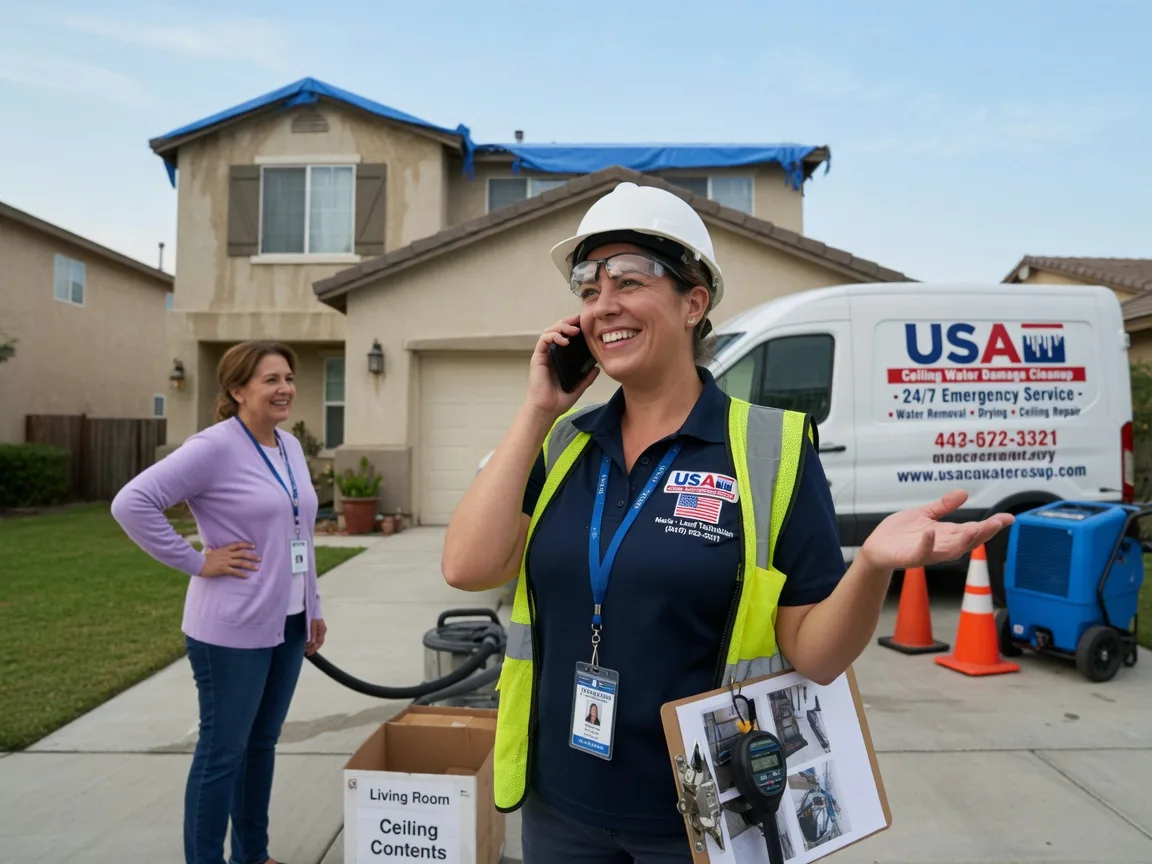 Ceiling Water Damage Restoration Drain, OR FAQs